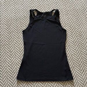 Athleta Black Fitted Tank Top